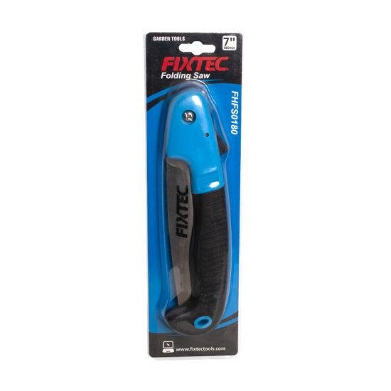 [FHFS0180] Fixtec Folding Saw,180mm 7",65 Manganese Steel Saw Blade, 1.2 Thick, Pitch 3....