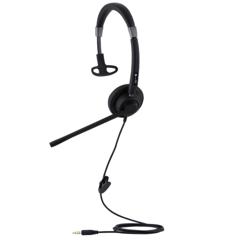 [AH21-JII-MONO] Alcatel Professional Headset, Corded, for PC or Deskphone with  3.5mm Jack  p...