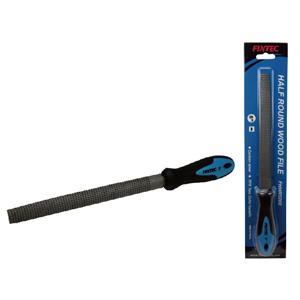 Fixtec Half Round Wood File 8"
