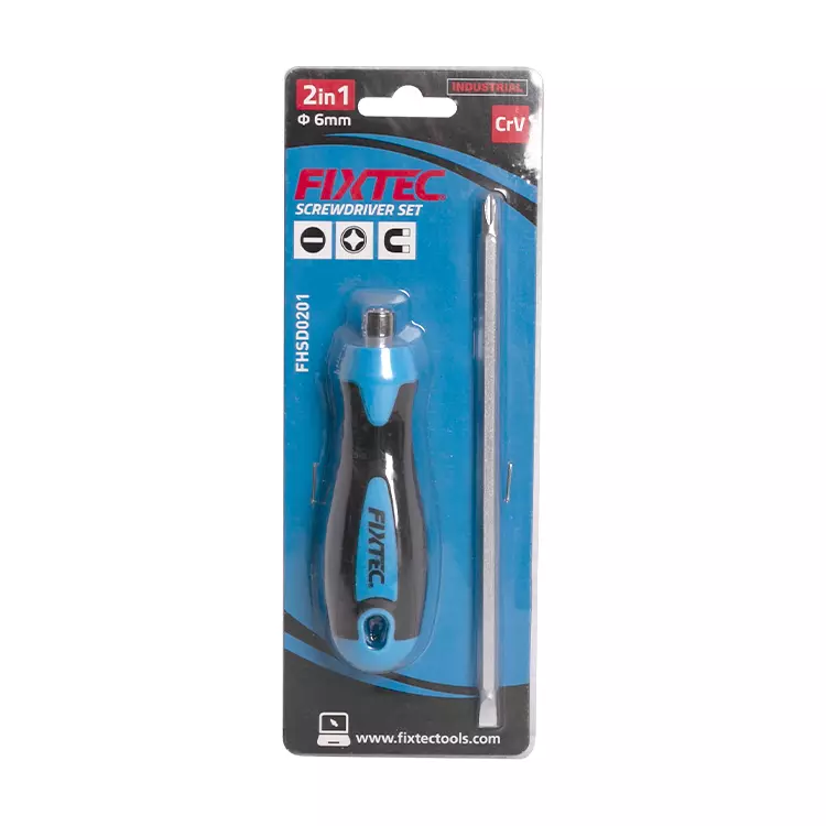 [FHSD0201] FIXTEC CR-V Magnetic Tip Mini Pocket Screwdriver