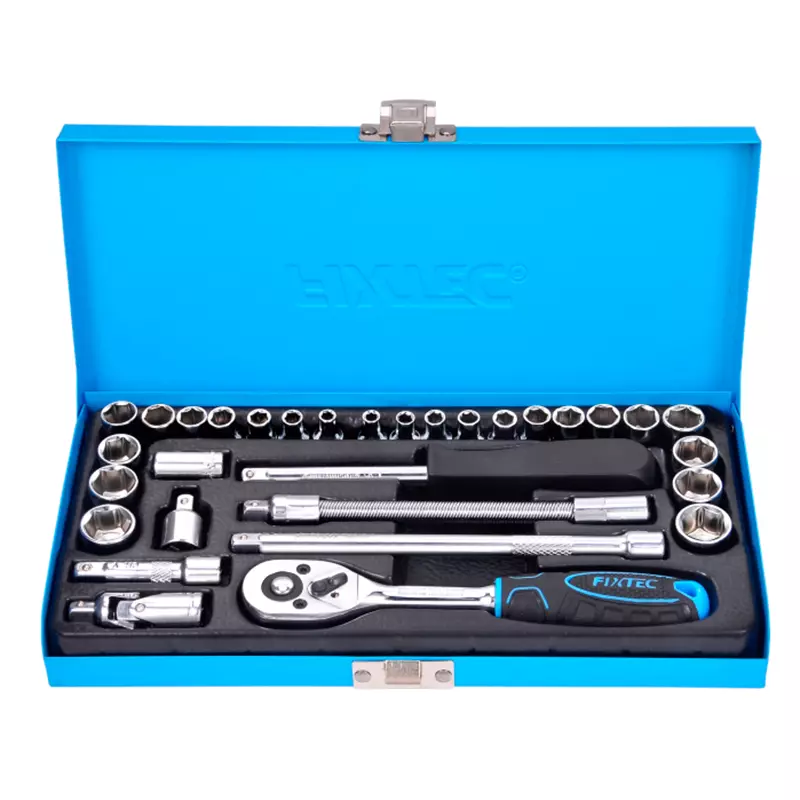 [FHST0631] Fixtec 31pc 1/4" Socket Set