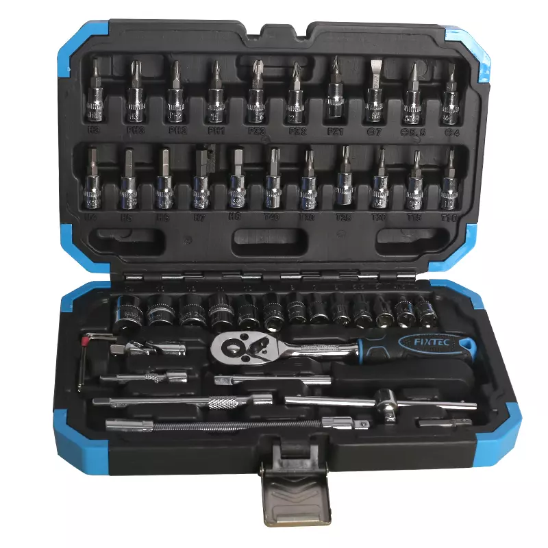 Fixtec 46pcs Socket Tool Set