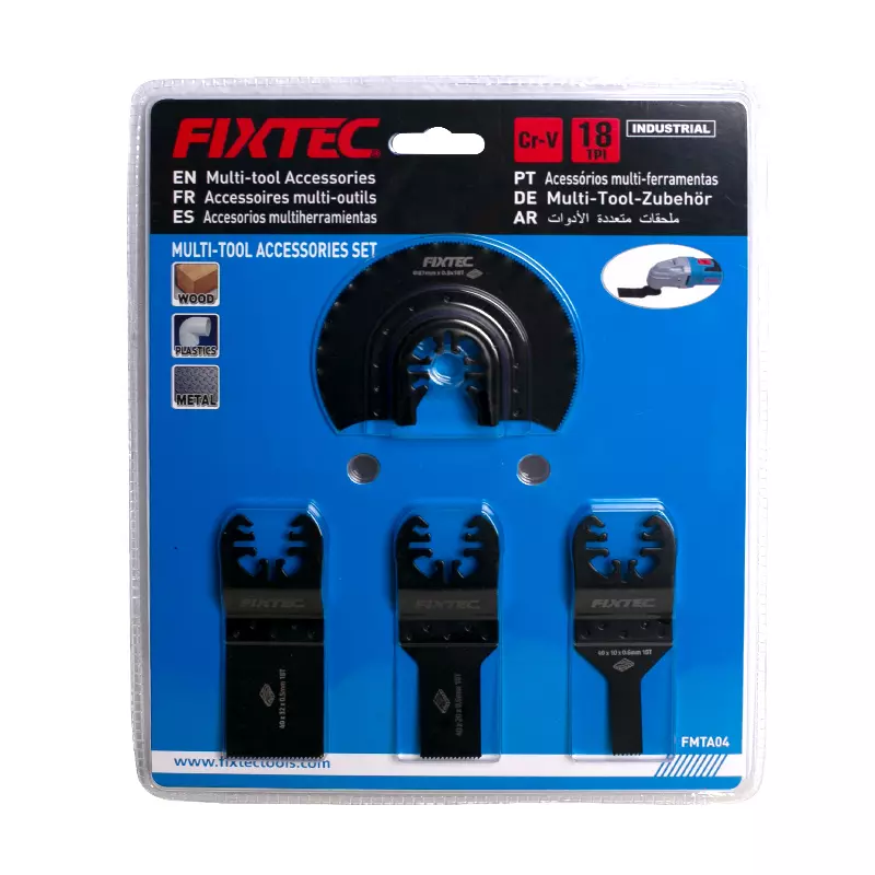 FIXTEC 4PCS MULTI-TOOL ACCESSORIES SET