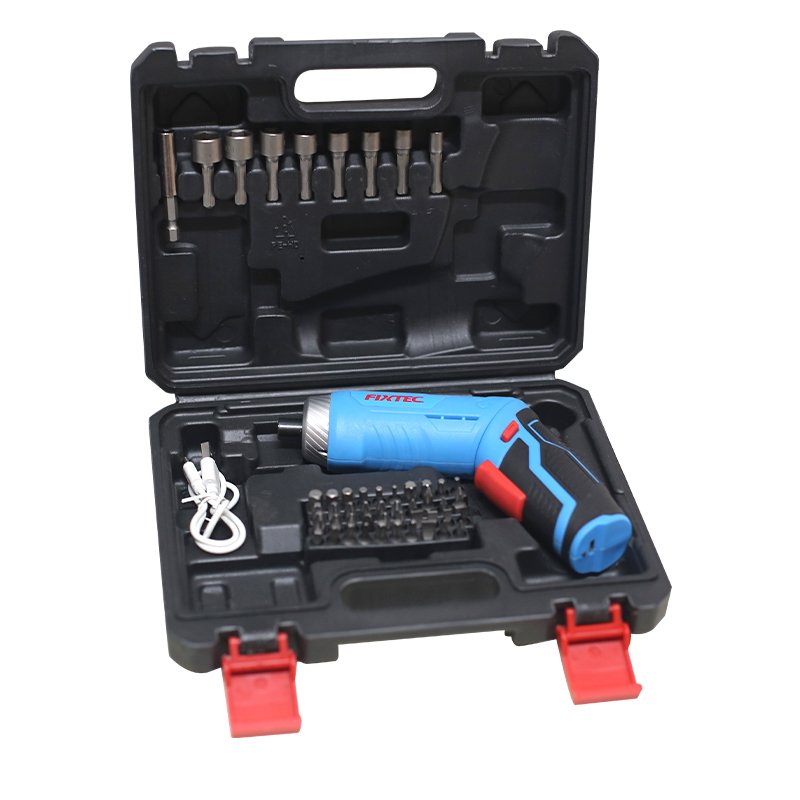 Fixtec 4V LI-ION Cordless Screwdriver Kit Clearance - No Warranty