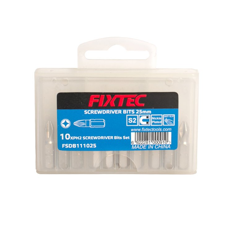 Fixtec Screwdriver Bits 25mm