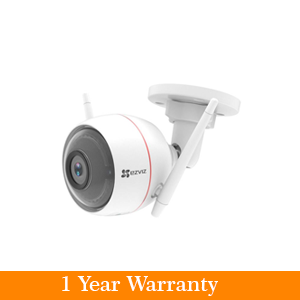 [C0-6B22WFR] EZVIZ C3X AI Powered Darkfighter Dual Lens Outdoor Camera (Siren  + Strobe & ...