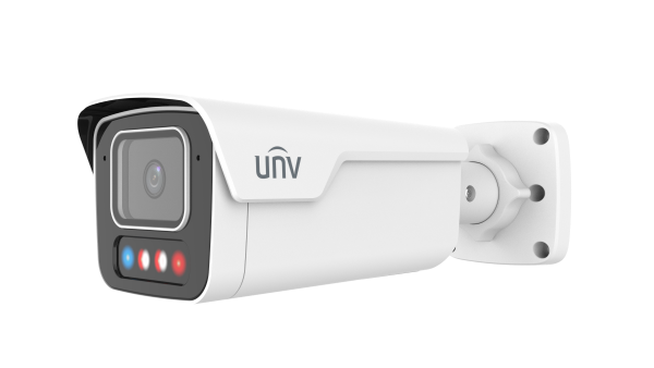 [IPC2B18SE-ADF28KMC-WP-I1] UNV 8MP Dual-light Bullet Warning Network Camera