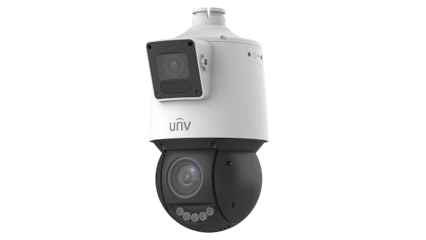 [IPC94144SR-X25-F40C] UNV 4MP+4MP Lighthunter Dual-lens Network PTZ Camera