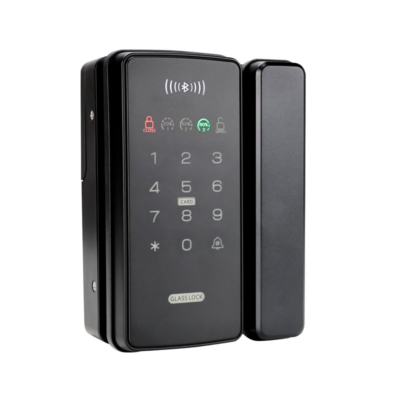 [SF078A] Glass Door Fingerprint Lock PVC