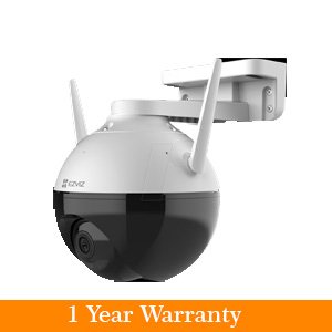 [CS-C8C] EZVIZ OUTDOOR Pan & Tilt Camera1080P Color Night Vision AI Powered & Built In...