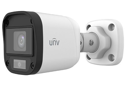[UAC-B115-F28-W] UNV 5MP ColourHunter HD Fixed IR Mini Bullet Analog Camera