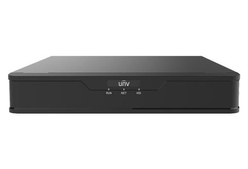 UNV XVR 8-ch, 1 SATA interface, 8 BNC/5MP Lite, Mini 1U, H.265, audio coaxial...