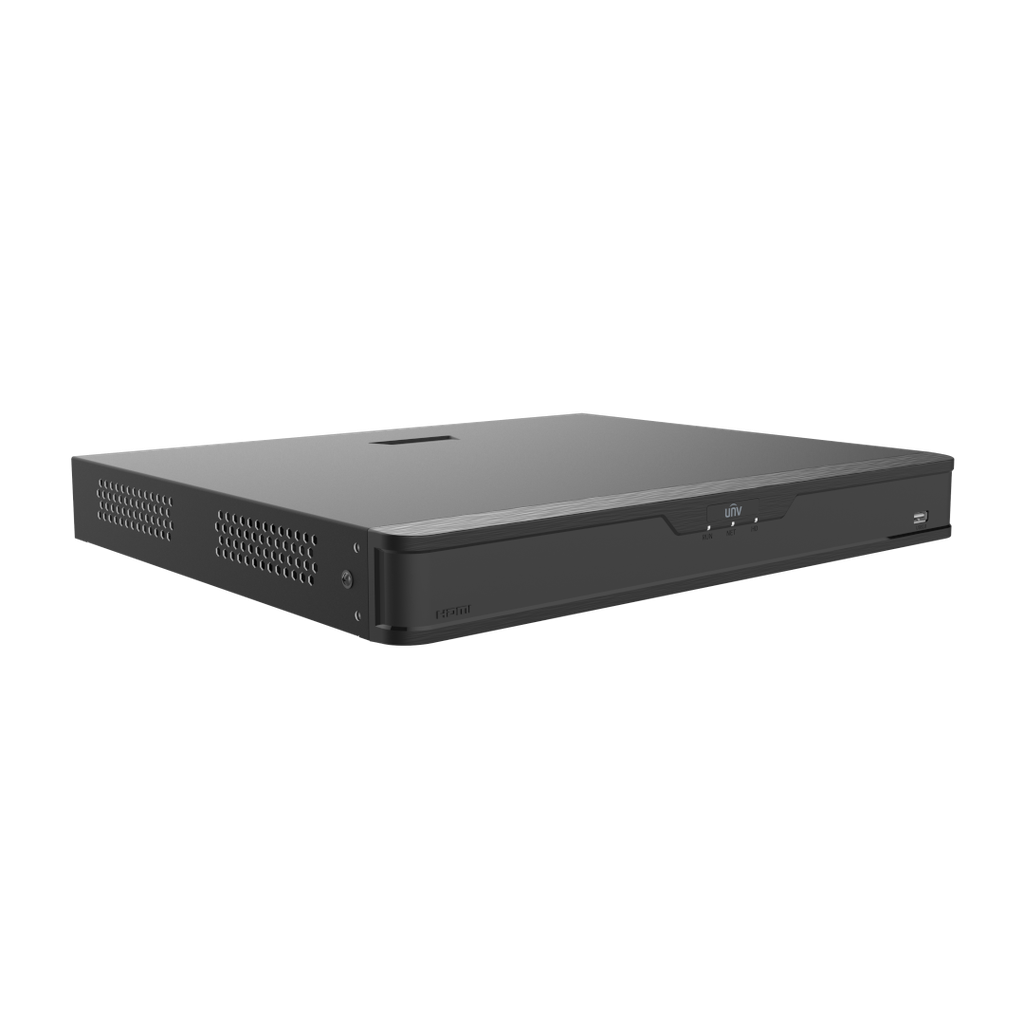 UNV 8CH XVR with 4 Additional IP Inputs and 1 SATA Hard Drive
