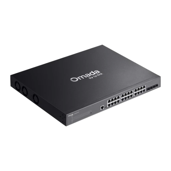 [SG3428XPP-M2] Omada 24-Port 2.5GBASE-T and 4-Port 10GE SFP+ L2+ Managed Switch with 16-Port...