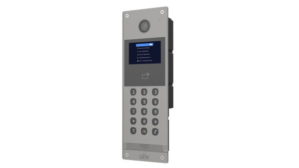 [OEU-301S-HMKA] UNV Apartment Door Station(IC Card,15 Keypads)