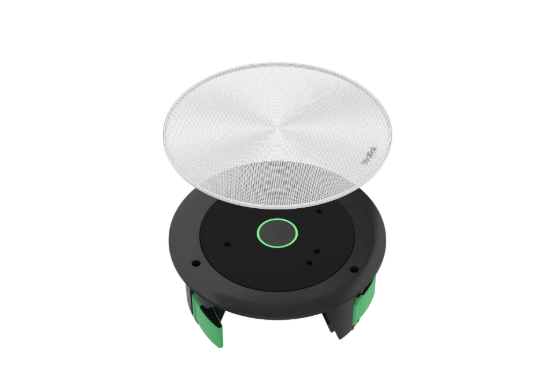 AI Powered Beamforming Ceiling Microphone designed for MS Teams