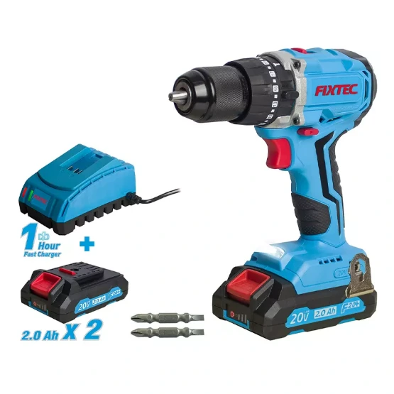 [FCD2002X] Fixtec 20V LI-ION BRUSHLESS IMPACT DRILL