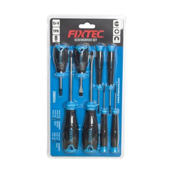 [FHSD0802] FIXTEC 8PCS Screwdrivers set