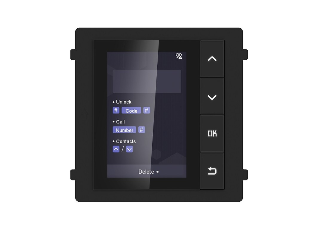 [DS-KD-DIS] Hikvision Intercom Camera KD8 Series Pro Modular Door Station