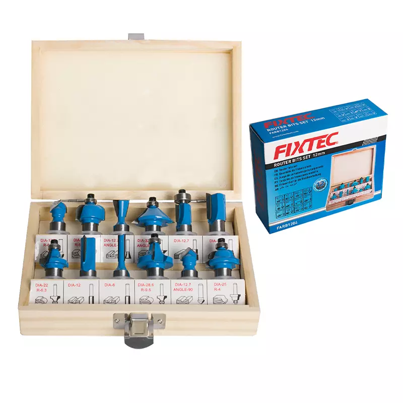 Fixtec Router Bits Set 6mm