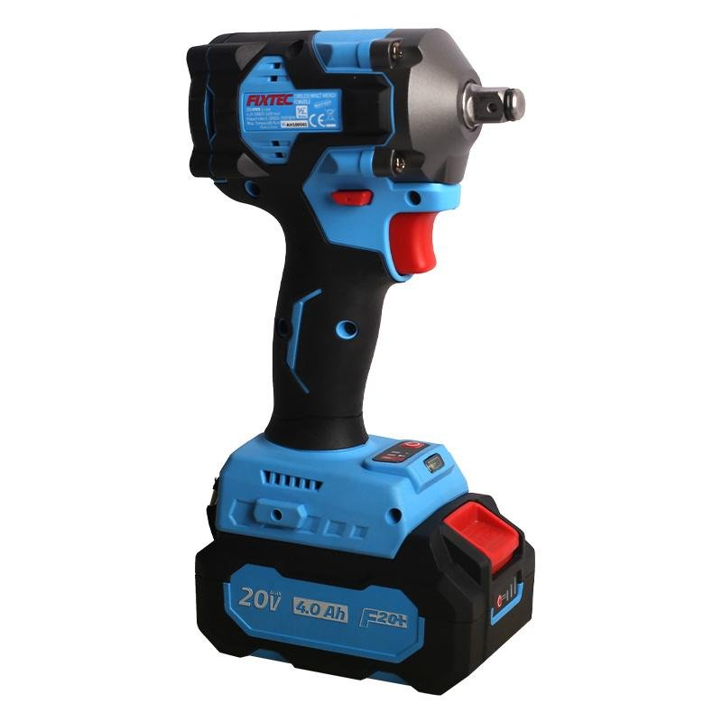 [FCIW400LX] Fixtec 20V LI-ON Brushless Impact Wrench (Battery & Charger not included) Cle...