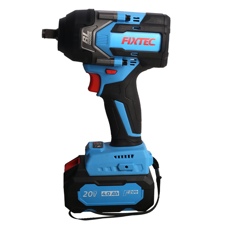 [FCIW750LX-4] Fixtec 20V Cordless Brushless Impact Wrench (Battery Included) Clearance - No...
