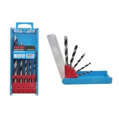 Fixtec Wood Twist Drill Bit Set